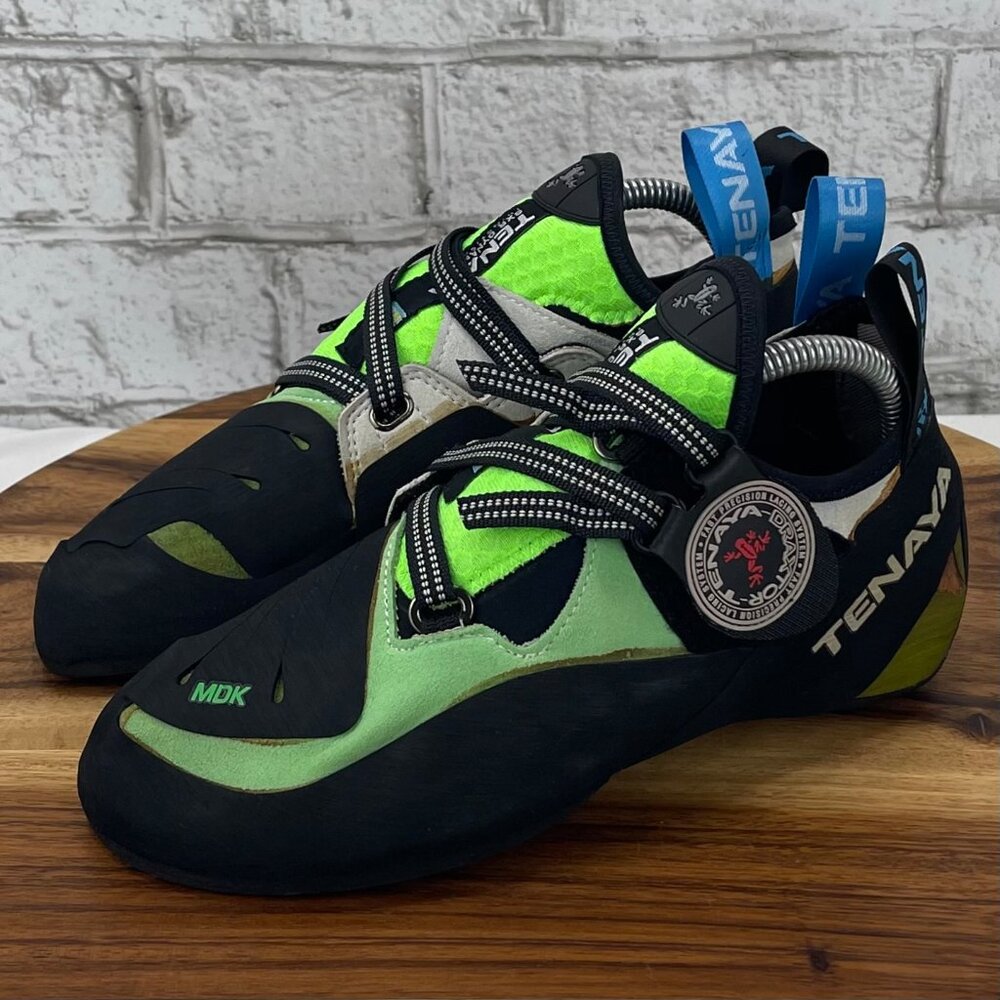 Tenaya Mundaka Draxtor Green Mens 8 Womens 9 Climbing Shoes Spain